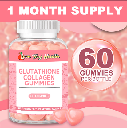 COLLAGEN GLUTATHIONE GUMMIES 1000MG/60 Gummies