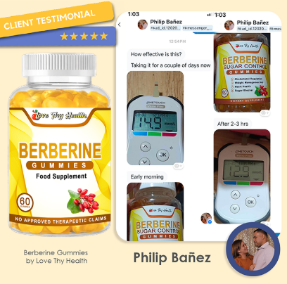 Berberine Gummies 60 pcs | Zero Sugar | Made in USA